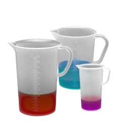 Bécher Gradué 1000ml En Plastique PC - Double Graduation - Marque Uxcell - Neuf