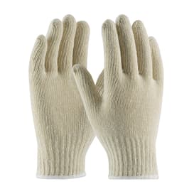 35-C104 Seamless Knit Gloves, Ambidextrous, Cotton/Polyester, Large, Lightweight