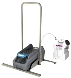 Airless SmartStep™ Footwear Sanitizing System with Stainless Steel Handle