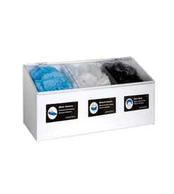 All-Purpose Triple Compartment Dispenser
