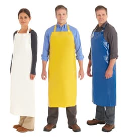 Endurosaf™ Reusable Protective Apron, 8 Mil, Chemical Resistant, Color-Coded, 1 Each