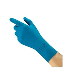 AlphaTec® 88-356 Chemical Resistant Gloves, 12"L, Blue, 17 mil, 12 Pair/Dozen