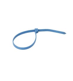 Detectamet&trade; Metal Detectable Cable Tie with Stainless Steel Lock