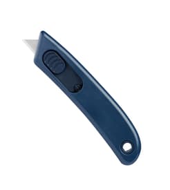 Martor Smartcut Safety Knife, Metal Detectable, Blue, Stainless Steel Blade, 1 Each