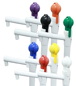 Ezi-action® Manual Drum Pump, Color-Coded, Plastic, FDA Approved, 1 Each