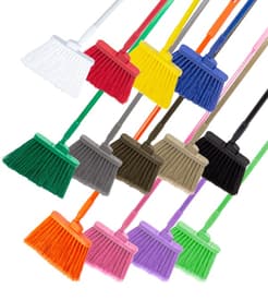 Sparta® Duo-Sweep® Angle Broom, Color-Coded, 56" OAL, 1 Each