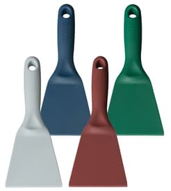 Vikan&reg; Hand Scraper, Polypropylene, Color-Coded, Metal Detectable, 1 Each