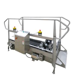 BSX1000V-DAF-9 High Capacity Walk Through Boot Scrubber Unit