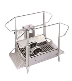 BSX800V-DAF-9 Compact Walk Through Boot Scrubber Unit