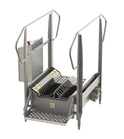 BSX900-DAF Compact Walk Through Boot Scrubber Unit