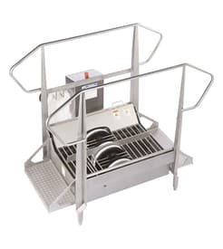BSX800 Compact Walk Through Boot Scrubber Unit