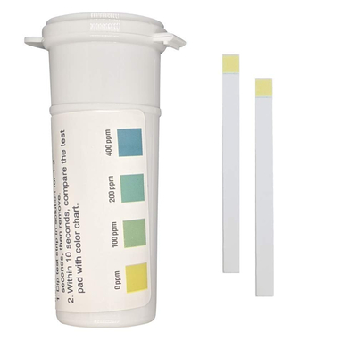 Bartovation Quaternary Ammonium Plastic Test Strips, 0-400 ppm
