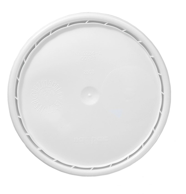Color-Coded Plastic Lid for 5-Gallon Plastic Pail, Tear Strip Tab and Gasket