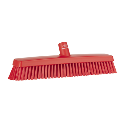 Vikan® Heavy-Duty Push Broom, Color-Coded, 16.5"L