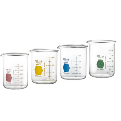 Kimax® Colorware Griffin Low Form Beakers
