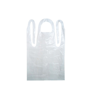 Disposable Polyethylene Aprons, 1.75 Mil, 28" x 46", White, 500/Case