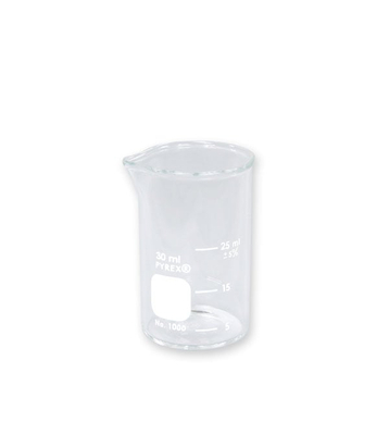 Pyrex 1000 Griffin Beakers, Double Scale