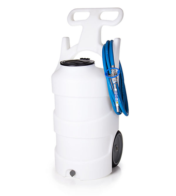 10-Gallon Battery Foam Unit with Stainless Steel Ball Valve