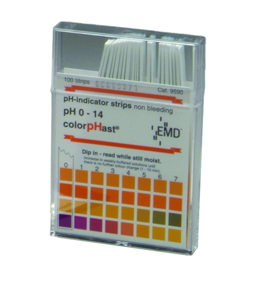 Colorphast® pH Indicator Paper Strips