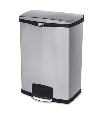 Rubbermaid® Impressions™ Front Step-On Waste Container