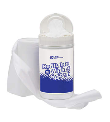 Refillable Wiping System