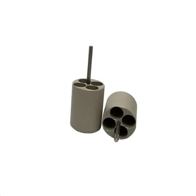 4 x 10 mL Test Tube Insert for Benchmark Scientific Hermle Z307 Universal Centrifuge Z306-100H-A10
