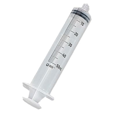 BD Disposable Luer-Lok™ Syringes without Needle, 50 mL/cc, Sterile, 40/Box