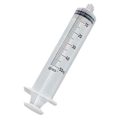 BD Disposable Luer-Lok™ Syringes without Needle, 50 mL/cc, Sterile, 40/Box
