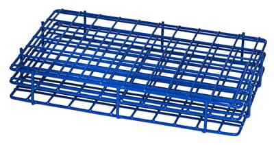 Laboratory Vial Racks, Blue, 1 Each