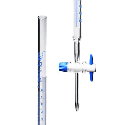 Eisco Scientific Schellbach Burette, Borosilicate Glass, 50 mL