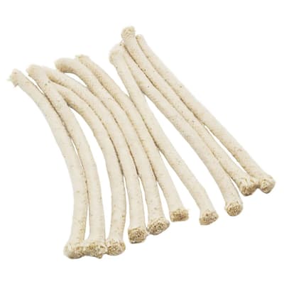 Eisco Scientific Replacement Wicks, 100% Cotton, 10/Pack