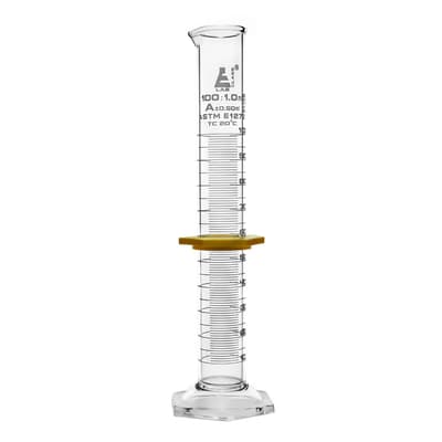 Eisco Scientific Graduated Cylinder, 100 mL, Class A