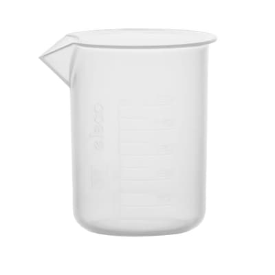Eisco Scientific Laboratory Beakers, Polypropylene, 50 mL