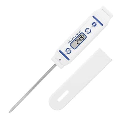 Traceable Waterproof Food Thermometer with Calibration