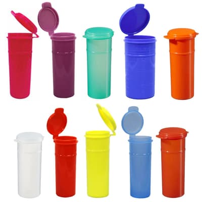 Capitol Vials High-Profile Vials, Standard Closure with Rough Top, Aseptic, Color-Coded