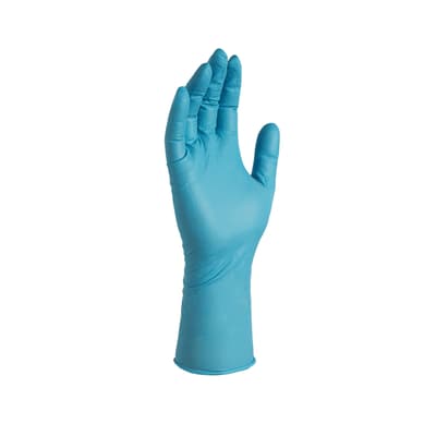 Gloveworks Nitrile Disposable Exam Gloves, 8 Mil, Blue, Powder-Free, 50 Each/Box