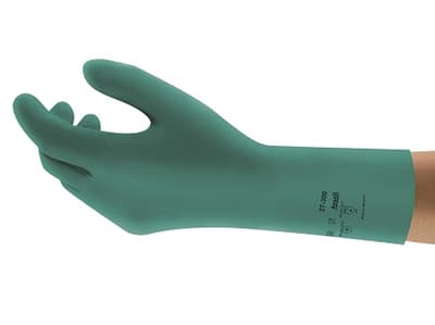 AlphaTec® Chemical Resistant Gloves, 12.2"L, Color-Coded, 8 mil, 12 Pair/Dozen
