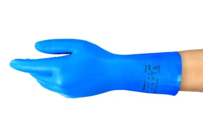 AlphaTec® Chemical Resistant Gloves, 12.2"L, Color-Coded, 8 mil, 12 Pair/Dozen