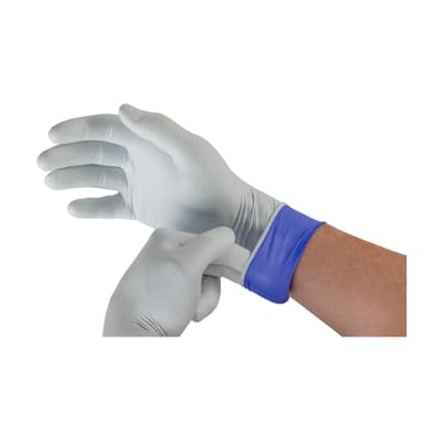 MICROFLEX® Lifestar EC™ LSE-104 High Risk Exam Nitrile Disposable Gloves, 6 Mil, White, Powder-Free, 100 Each/Box