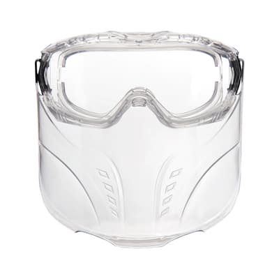 FULL FACE SAFETY GOGGLE WITH DETACHABLE FACE SHIELD