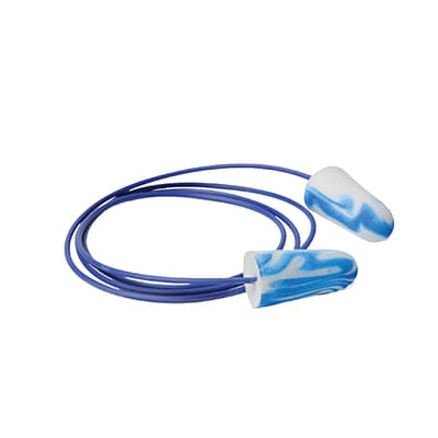 Moldex® SparkPlugs® 6615 Metal Detectable Disposable Earplugs, Foam, Corded, 33 NRR, 100 Pair/Box