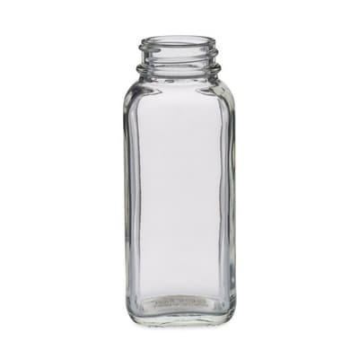 French Square, Glass, 4-oz (125 mL)