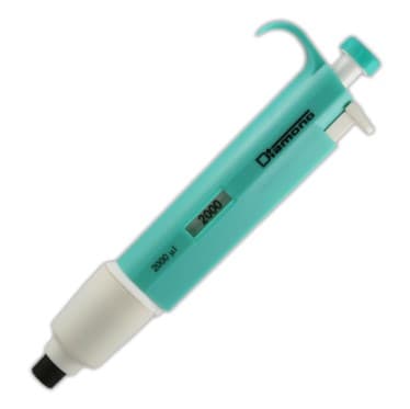 Globe Scientific™ Diamond® Light Green Fixed Volume Pipette, 2,000 µL