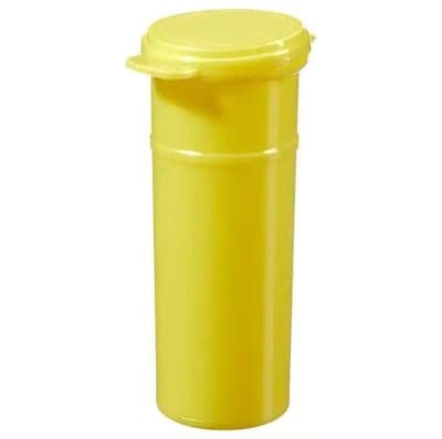 Capitol Plastic Products Dairy Vials, Aseptic, Color-Coded