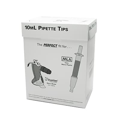 CELLTREAT® Pipette Tips For Ovation and MLA Pipettes, 10 mL, 35/Box