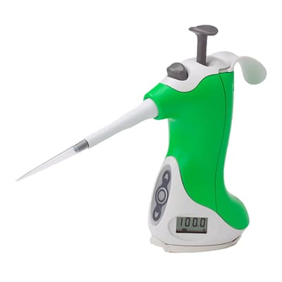 CELLTREAT® Ovation® Quick-Set Single Channel Mechanical Pipette, 10-100 µL