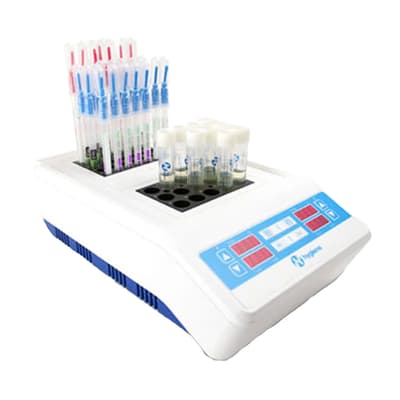 Hygiena® Digital Lab Format Dry Block Incubator for Swabs & Vials, Ambient Temperature 41°-221°F