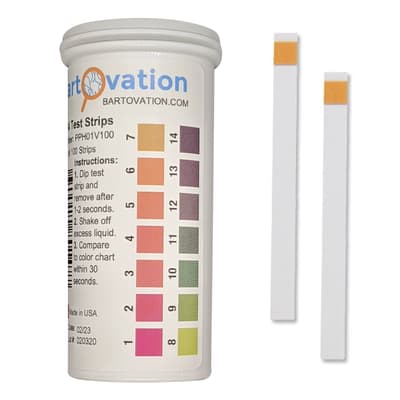 Bartovation pH 1-14 Wide Range Test Strips