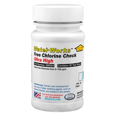 SenSafe® Free Chlorine Test Strips