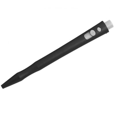 Metal Detectable Retractable HD Pen with Gel Black Ink, Color-Coded